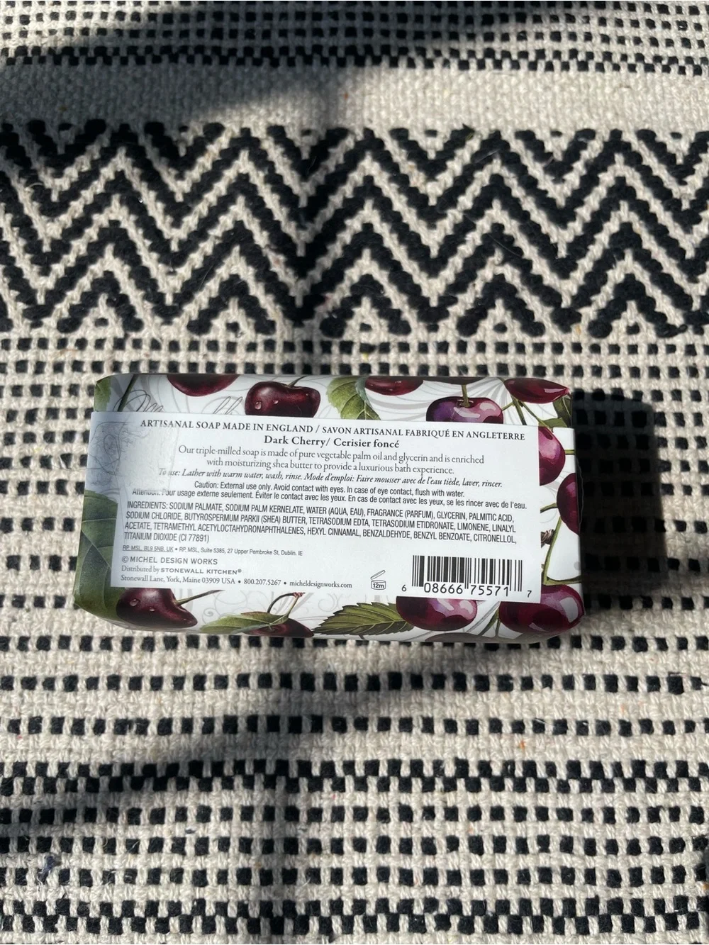 Michel Design Works dark cherry hand care set